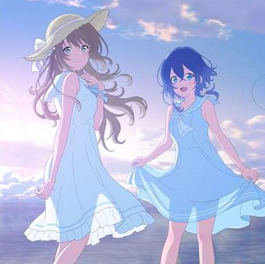 『白い砂のアクアトープ』より、海咲野くくる&宮沢風花の描き下ろしイラストを使用したクリアファイルが新登場!