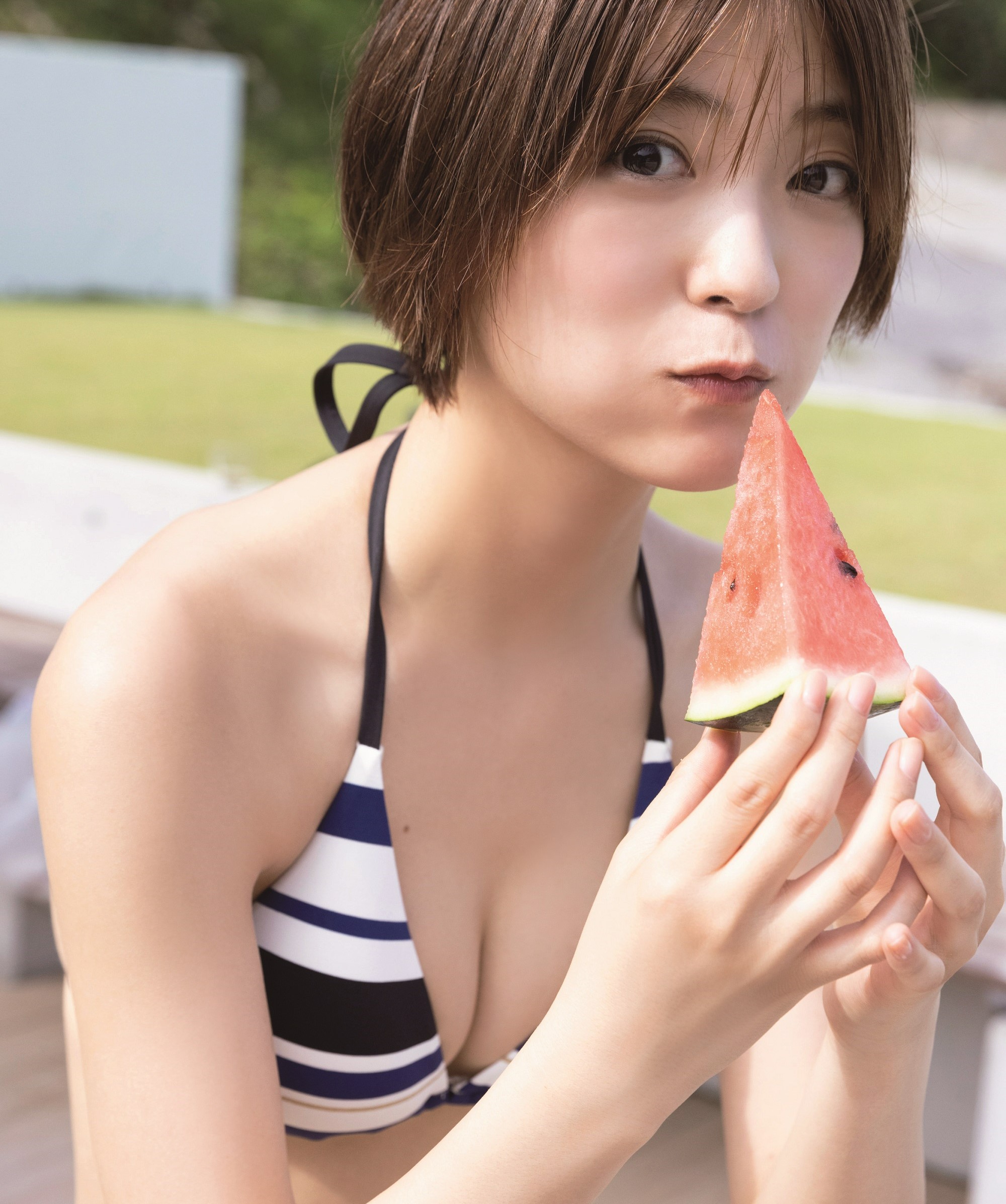 「スレンダーなボディライン」で男子を悩殺!工藤美桜のデジタル写真集から先行カットが公開