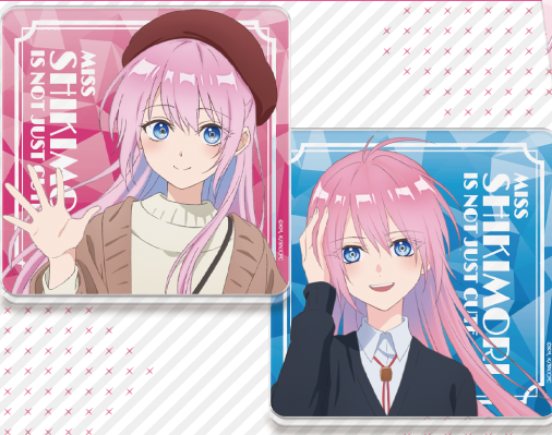 TVアニメ『可愛いだけじゃない式守さん』のスタンド、コースター、マグカップなどが新登場！