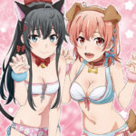 TVアニメ『俺ガイル。完』よりケモミミ水着姿の結衣と雪乃がたまらなくかわいい新作アイテムが登場!