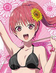 TVアニメ『カノジョも彼女』より水着 ver.のスポーツタオル（全４種）が新登場！