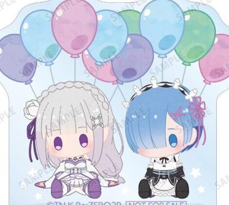 レムやエミリアたちがキュートなぬいぐるみ姿に！『リゼロ』の新作アイテムが登場！