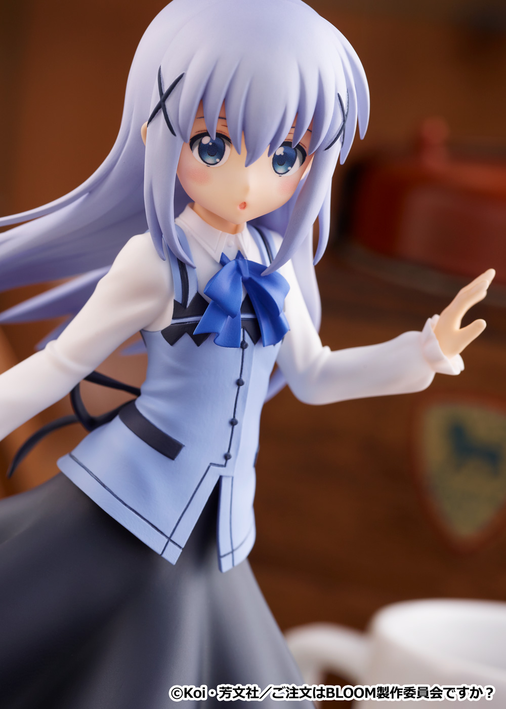 ふたりが手をつなぐ微笑ましい場面も再現可能 ごちうさ より ココア と チノ のフィギュアがセットで登場